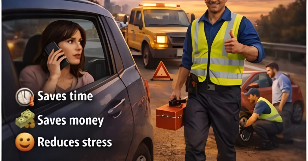 How Local Roadside Assistance Nearby Can Save You in Emergencies