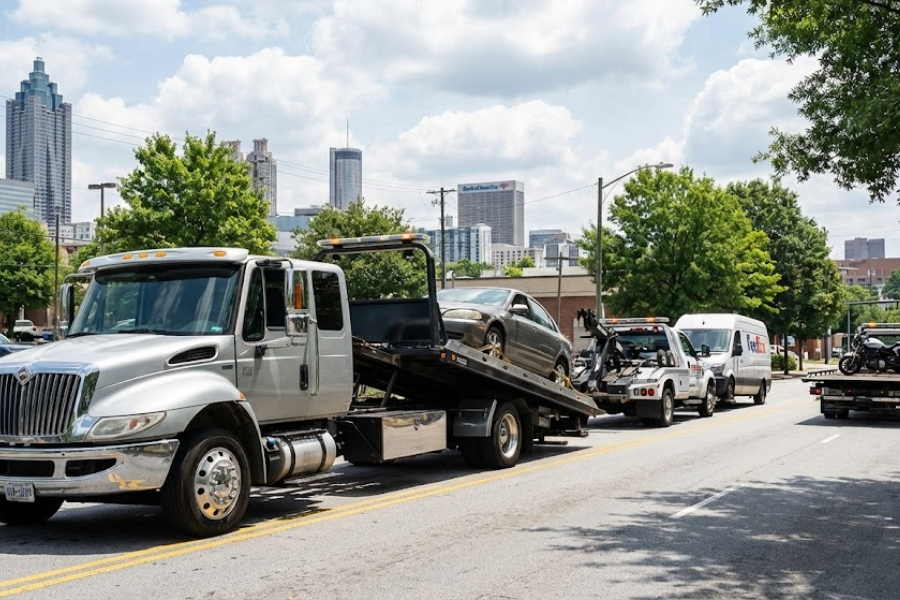 What Types of Vehicles Can a Tow Truck Handle in Atlanta?